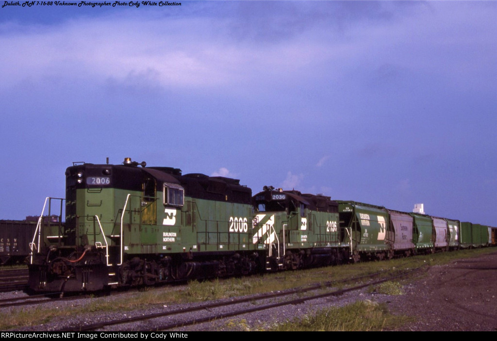 Burlington Northern GP20 2006